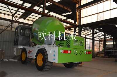 小型自动上料搅拌车 混凝土搅拌运输一体机