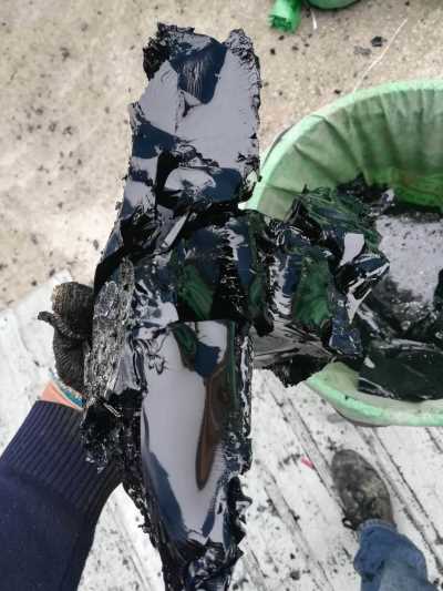 高价回收石油沥青-清理沥青罐