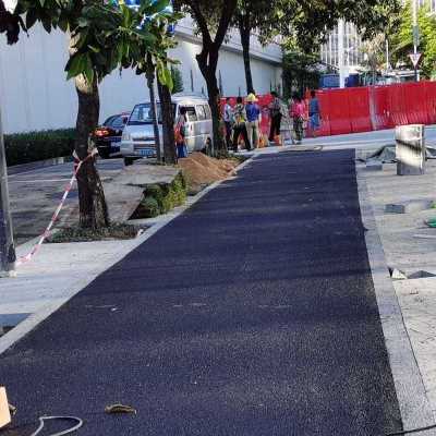 深圳东莞沥青路面摊铺-沥青道路施工公司