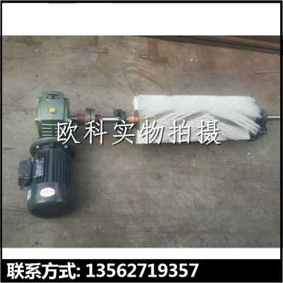 毛刷清扫器  无动力旋转式滚刷皮带清扫器  尼龙毛刷辊清扫器