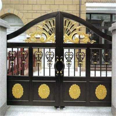 铸铝庭院大门 聊城莘县室内阳台护栏非标门
