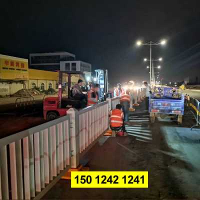 深圳市政防撞护栏 惠州道路中间围栏 工地护栏