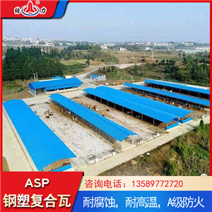 天津Asp钢塑复合瓦 钢塑防腐板 金属屋面瓦A级防火