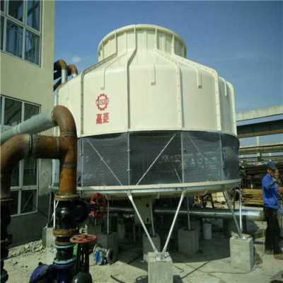 广东300T逆流式圆形玻璃钢冷却塔安装报价