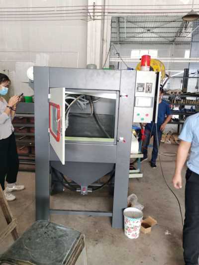 小型管道翻新除锈滚轴自动喷砂机处理 泸州非标喷砂机定制