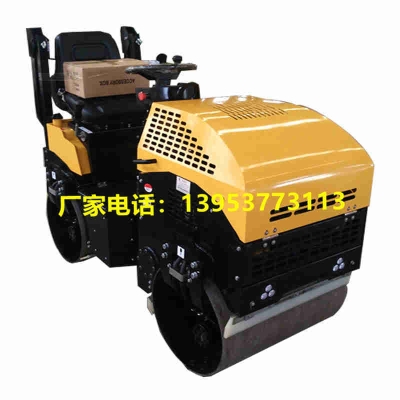 焦作市人行道路面压面机沥青柏油路面压实机停车场回填土振动轧道机