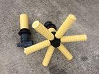 树脂桶法兰布水器,上下集散,六爪,八爪布水器,黑二通