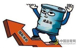 国际油价13日上涨 中国沥青网，sinoasphalt.com