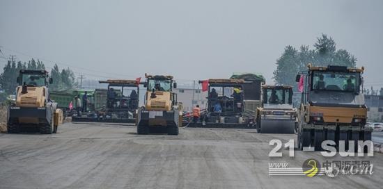 成本减少30%以上，超厚摊铺、压实工艺在山东首次应用 中国沥青网，sinoasphalt.com