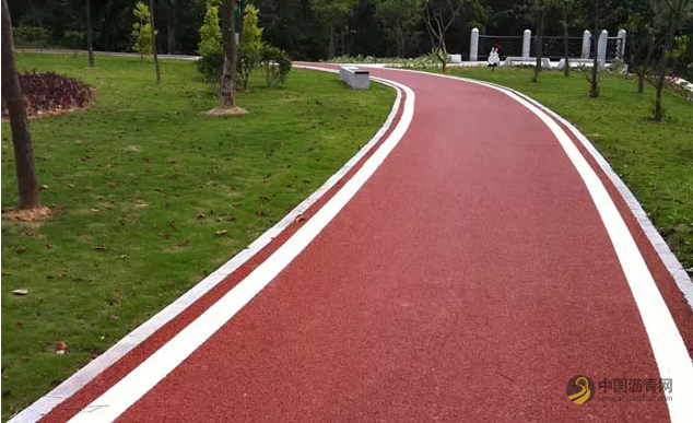 彩色沥青路面， 就要给你好看的一面 中国沥青网，sinoasphalt.com