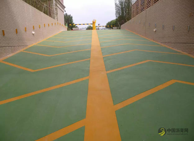彩色沥青路面， 就要给你好看的一面 中国沥青网，sinoasphalt.com