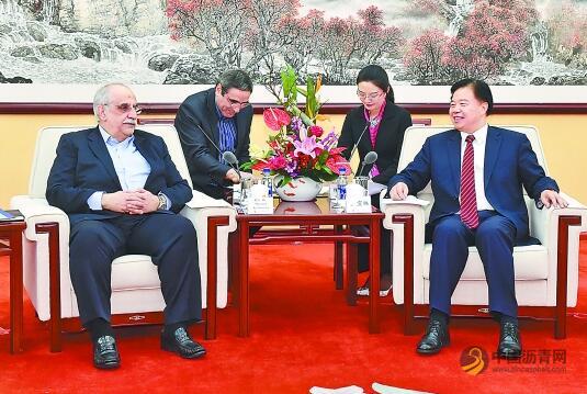王宜林会见伊朗石油部副部长、国家石油公司首席执行官卡巴欣一行 中国沥青网，sinoasphalt.com