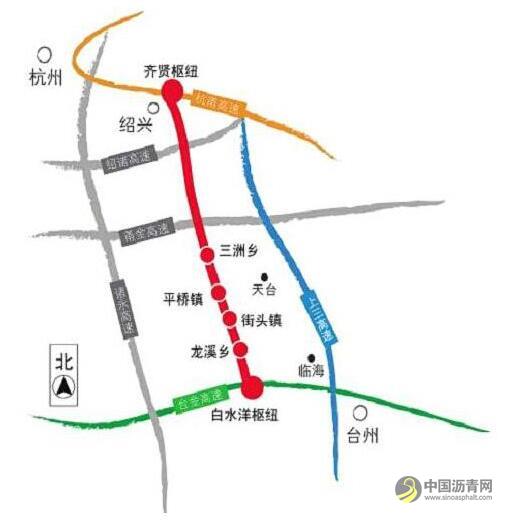 2020年通车 杭绍台或成全国首条可实现“无人驾驶”的高速 中国沥青网，sinoasphalt.com