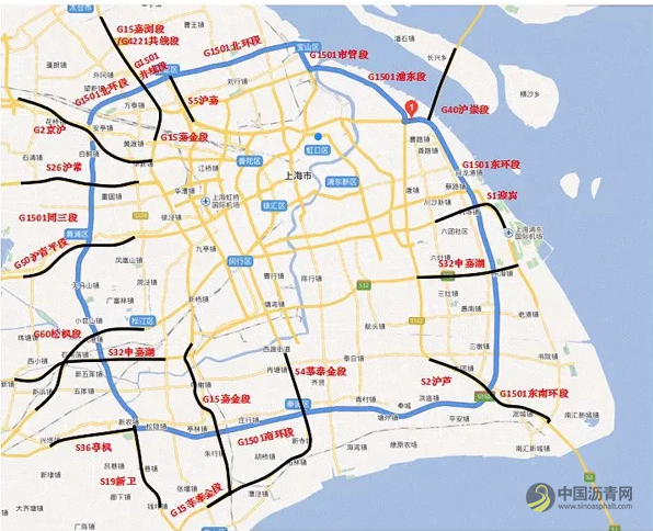 地方丨国家公路网命名编号调整，这次是上海！ 中国沥青网，sinoasphalt.com