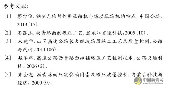 压路机驱动类型对纵坡路段沥青路面碾压的影响 中国沥青网，sinoasphalt.com