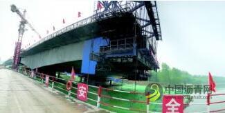济青高速小清河大桥变身特大桥 沥青网，sinoasphalt.com