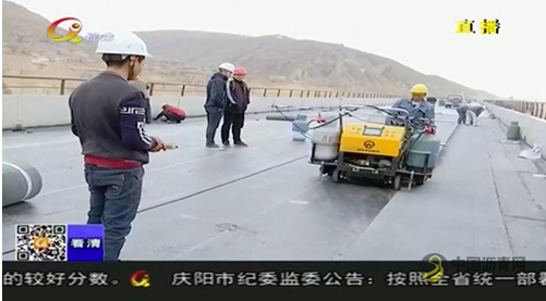 东方雨虹智能装备“虹人坦途”高品质助力银西高铁 沥青网，sinoasphalt.com