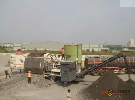 城市道路泡沫沥青厂拌冷再生施工工法及工程实例 沥青网，sinoasphalt.com