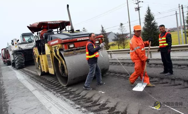 沥青路面就地冷再生施工工艺和质量控制 沥青网，sinoasphalt.com