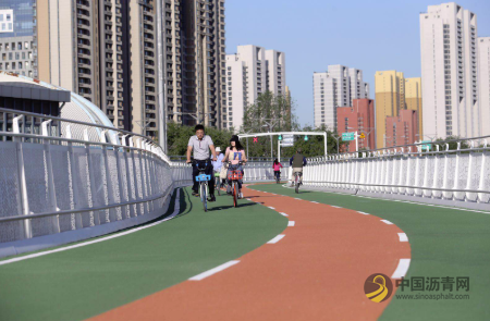 盘点自行车专用路6大贴心设计 部分坡道有“助力” 沥青网,sinoasphalt.com