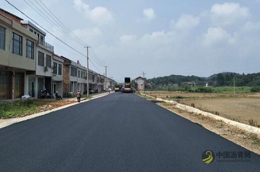 S238津市新岳公路S1标段全线贯通 沥青网，sinoasphalt.com
