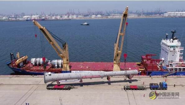 天津港保税区助力中俄单体最大石油项目建设 沥青网，sinoasphalt.com