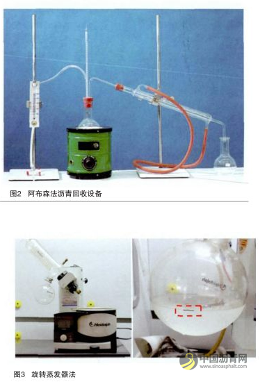 老化沥青抽提回收研究进展 沥青网，sinoasphalt.com