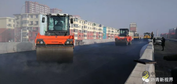 沈阳快速路采用SMC常温改性沥青技术 实现冬季沥青摊铺 沥青网，sinoasphalt.com