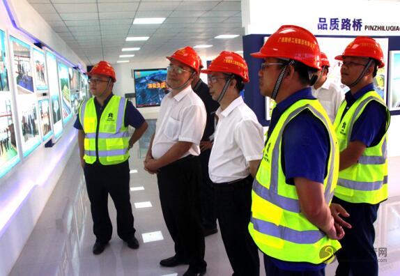 [广西]曾庆生到泉南高速改扩建工程六律段、阳鹿高速2标项目调研（图） 沥青网，sinoasphalt.com