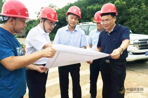 [江西]王爱和调研普通公路建设管理工作 沥青网，sinoasphalt.com