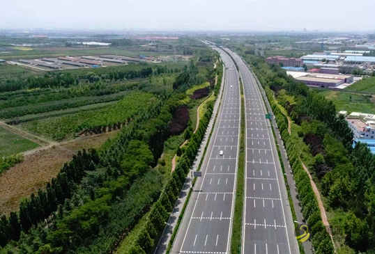 济青高速改扩建进展：小许家枢纽以东段完工通车 沥青网，sinoasphalt.com