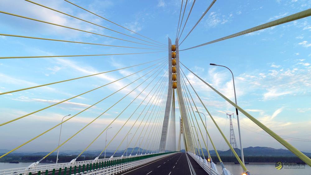 [安徽]池州长江公路大桥建成通车 沥青网，sinoasphalt.com