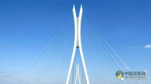 [广东]佛山市高明区的富龙西江特大桥工程正式开建预计2022年底建成 沥青网，sinoasphalt.com