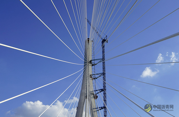 主跨超千米 沪通长江大桥预计明年6月通车 沥青网，sinoasphalt.com