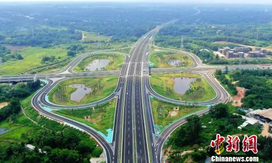 海南文琼高速通车 两大侨乡联系“提速” 沥青网，sinoasphalt.com