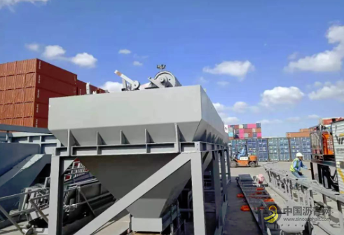 中交西筑三套1500型搅拌设备同期出口海外三国 沥青网，sinoasphalt.com