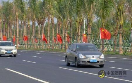 海口椰海大道改造工程完工通车 设计寿命15年 沥青网，sinoasphalt.com