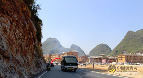 江华县S355二级公路小圩至码市段通车 沥青网，sinoasphalt.com