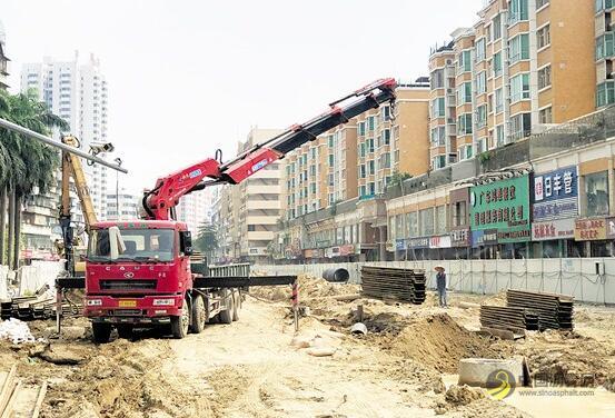 天山路珠池路两路段未按期通车 沥青网，sinoasphalt.com