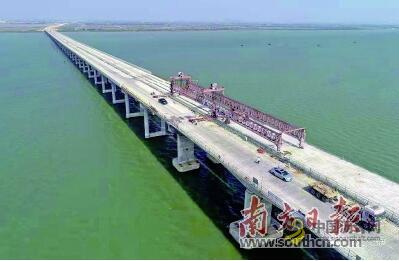 阳江海陵岛大桥项目全线贯通 预计明年年底建成通车 沥青网，sinoasphalt.com