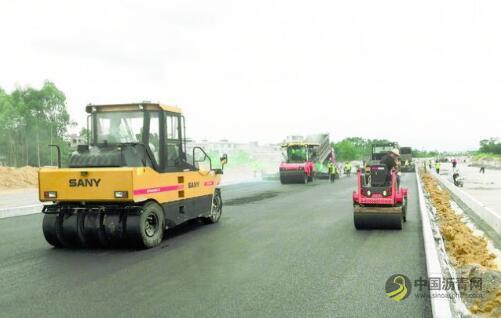 玉林路网升级改造项目，二环西路建设全线攻坚 沥青网，sinoasphalt.com