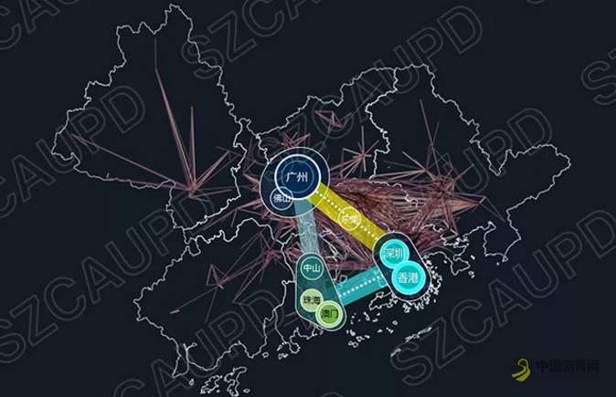  大数据图解粤港澳大湾区 沥青网，sinoasphalt.com
