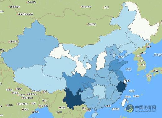 重磅！2020年道路沥青市场分布汇总 沥青网，sinoasphalt.com