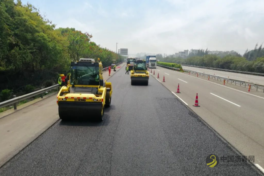 徐工成套沥青设备助力沈海高速施工 沥青网，sinoasphalt.com