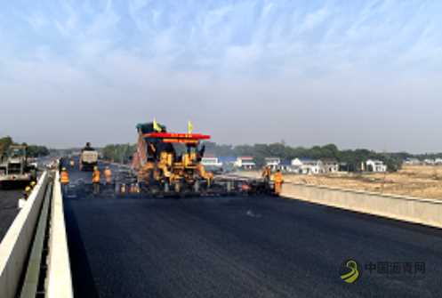 [湖南]通车在即！长益扩容高速益阳段路面主体完工 沥青网，sinoasphalt.com