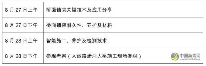 第二届重载沥青与桥面铺装技术大会邀请函！ 沥青网，sinoasphalt.com
