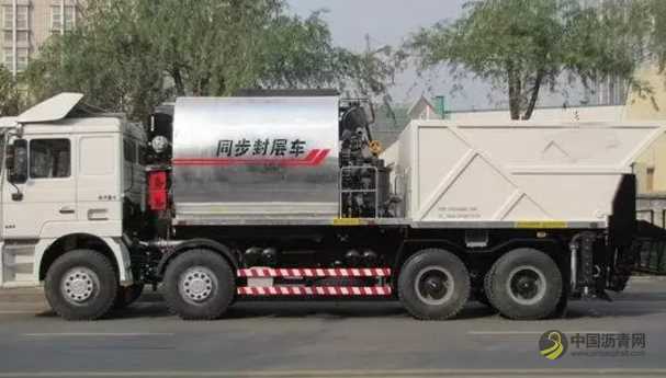 同步碎石封层技术 沥青网，sinoasphalt.com