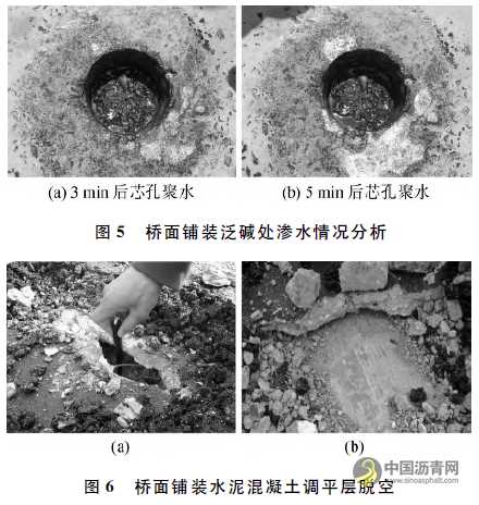 沥青混凝土桥面铺装泛碱机理及防治措施研究 沥青网，sinoasphalt.com