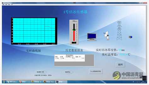 路面结冰感知系统 沥青网，sinoasphalt.com