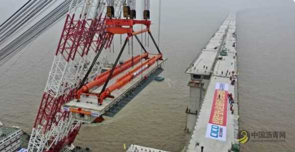 我国用掉20万吨沥青，建造浙江舟岱大桥，能扛得起6级台风 沥青网，sinoasphalt.com